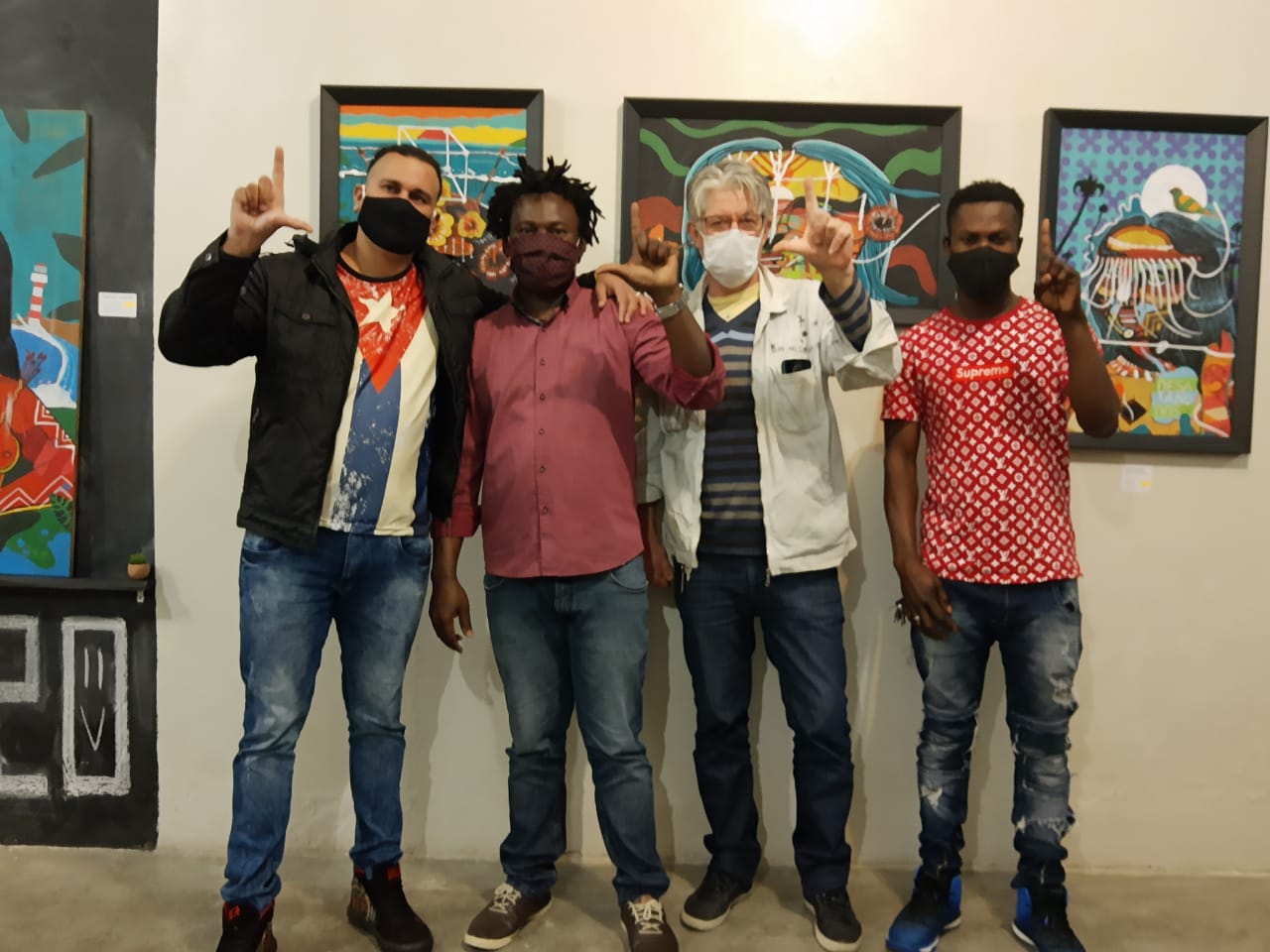 Somos+ se reùne en Brasil con Alix Georges, candidato a la cámara de diputados.