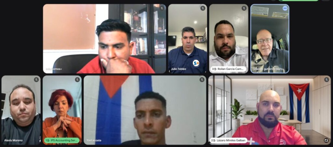 Somos+ refuerza alianzas internacionales en su encuentro con Orlando Gutiérrez Boronat para avanzar en la estrategia de cambio en Cuba